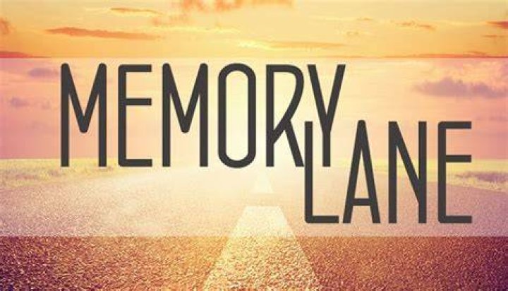 A Journey Down Memory Lane