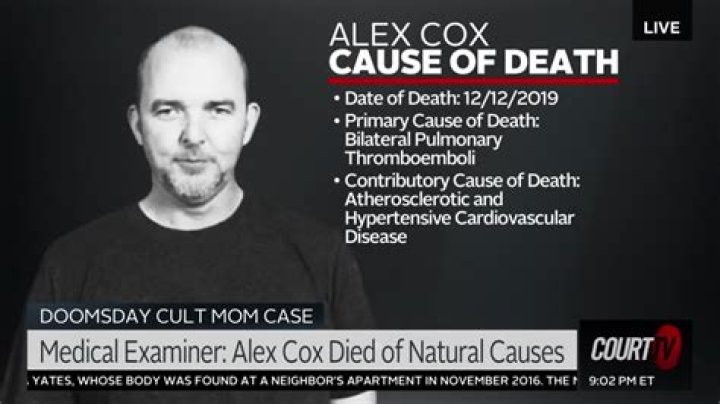 Alex Cox Cause of Death How Did Lori Vallow's Brother Die?