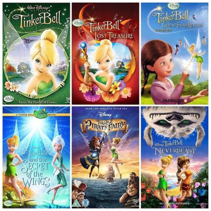 all the Tinkerbell movies by on DeviantArt