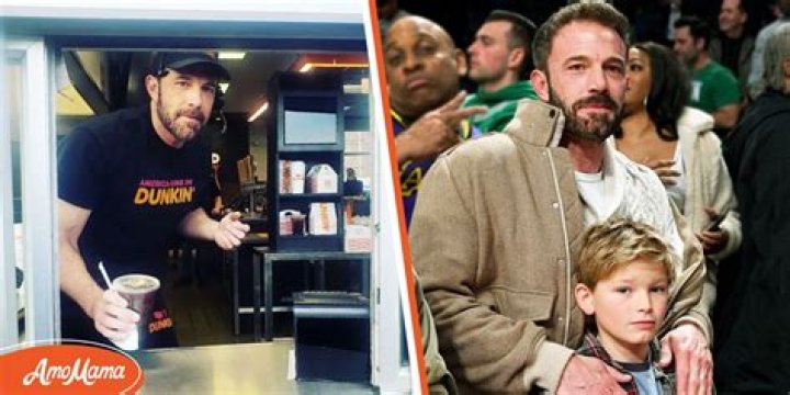 Ben Affleck Serves Customers at Dunkin' & Walks Kids to School &mdash; Inside
