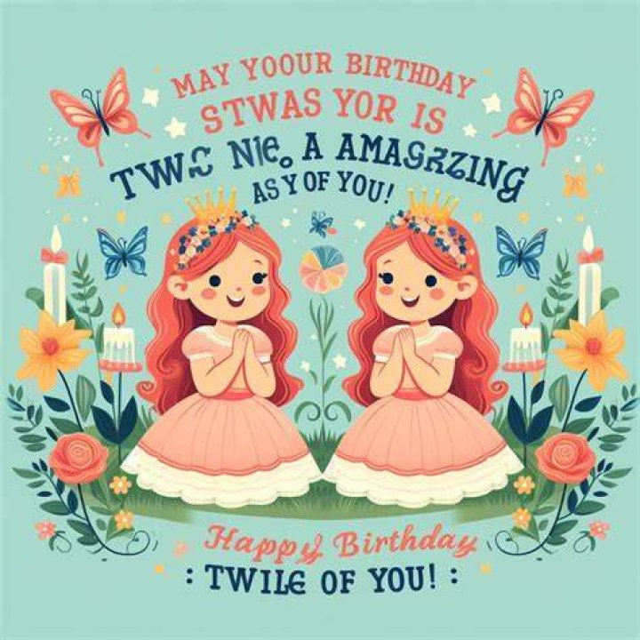 Best Birthday Wishes For Twins Brothers Birthday wishes for twins
