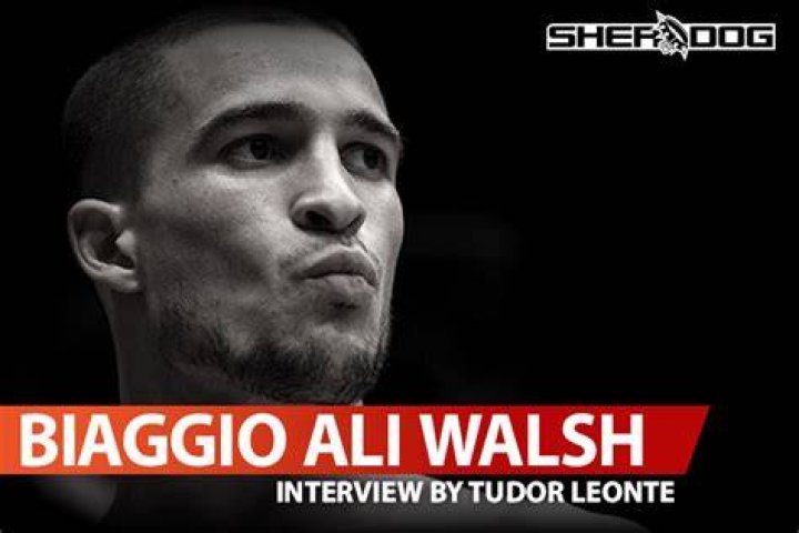 Biaggio Ali Walsh takes the family name down a different fighting path