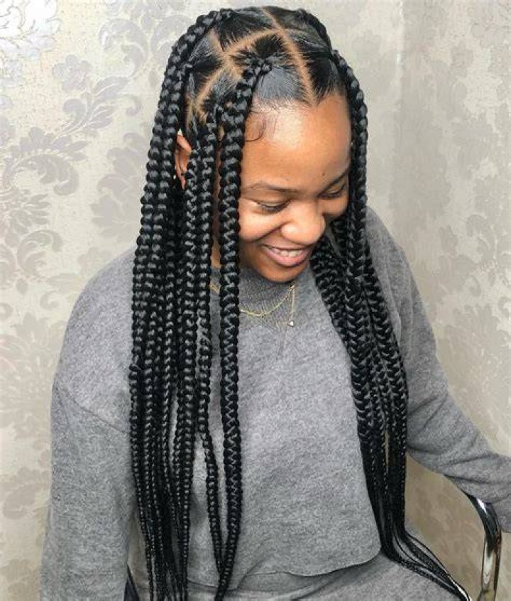 Big Box Braids Hairstyles