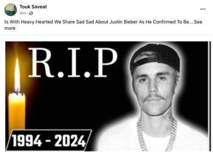 Breaking News: Is Justin Bieber Dead? Tragic Update Uncovered