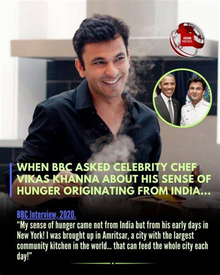 Celebrity Chef Vikas Khanna & His Hollywood Tale Emirates Woman