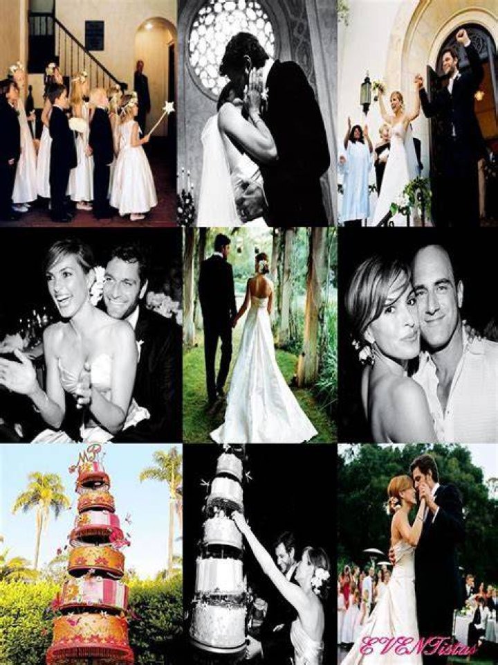 Celebrity Wedding Mariska Hargitay and Peter Hermann Celebrity Babies