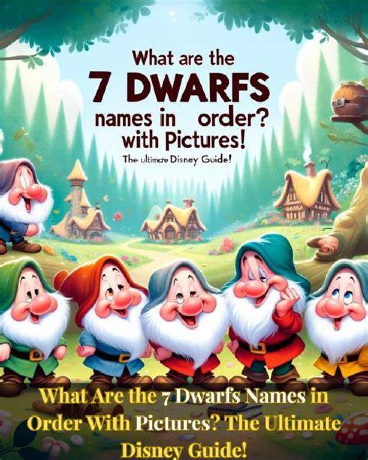 Comprehensive Guide To The 7 Dwarfs: Uncovering Their Enchanting Names
