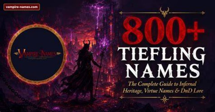 Comprehensive Guide To Tiefling Names: Embracing Infernal Heritage
