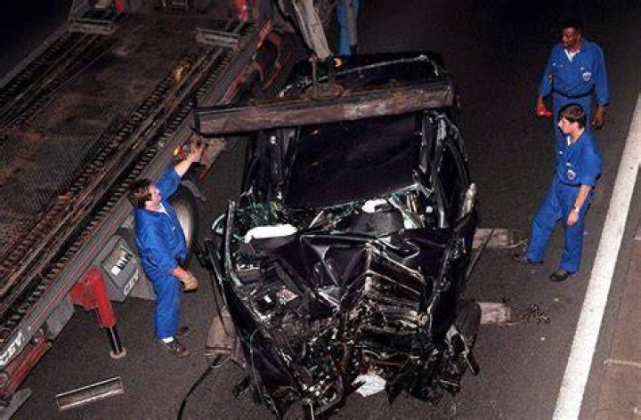 Diana Crash Scene Photos