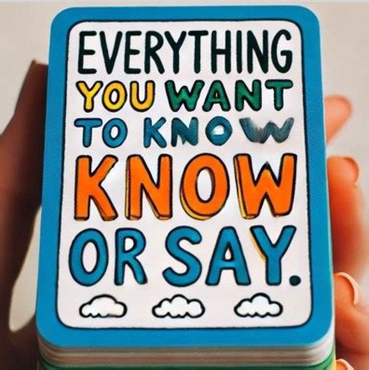 Everything You Want To Know