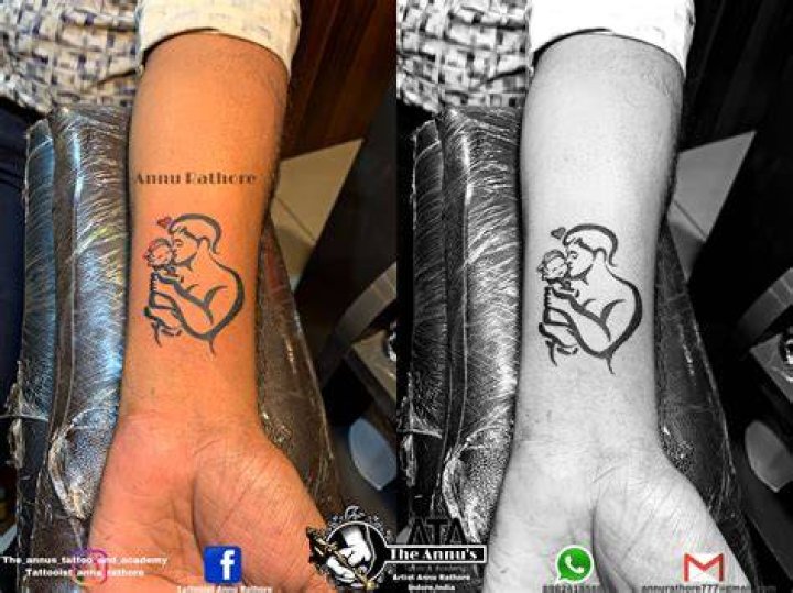 Father And Daughter Tattoo Tattoos for daughters, Father daughter