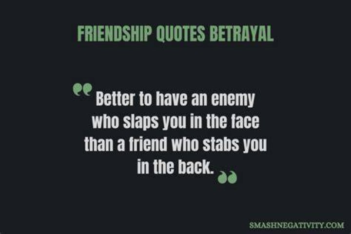 Heartbreaking Friendship Quotes: The Ultimate Betrayal