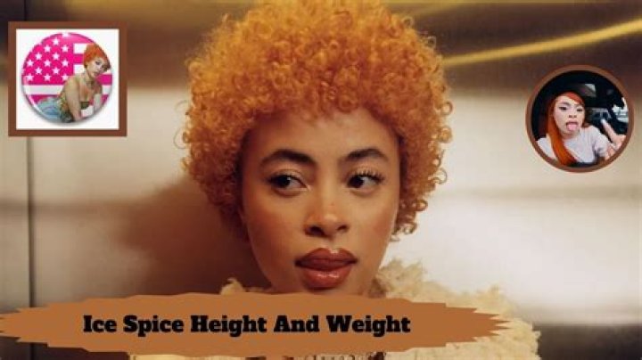 ICE SPICE HEIGHT AND WEIGHT Height Compare