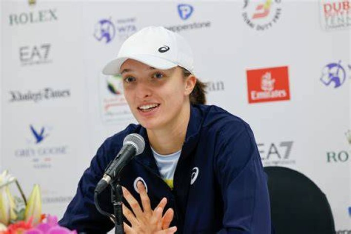 Iga Swiatek Press Conference Dubai Duty Free Tennis Championships