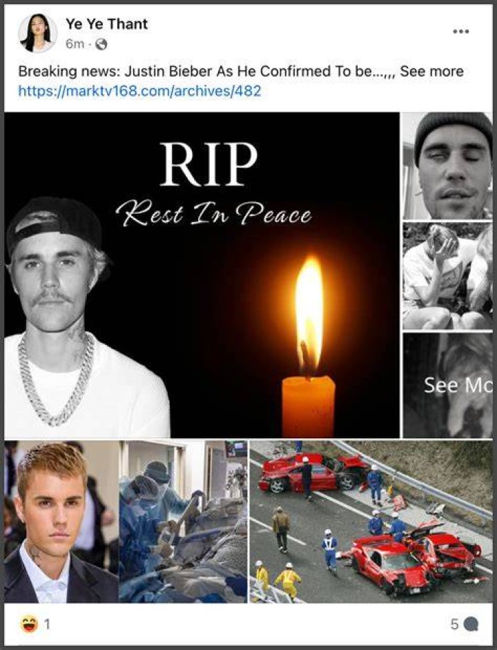 Is Justin Bieber Dead? Tragic Update 2024