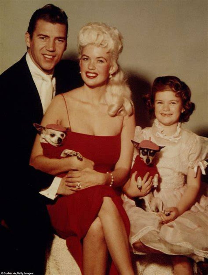 Jayne Mansfield And Daughter