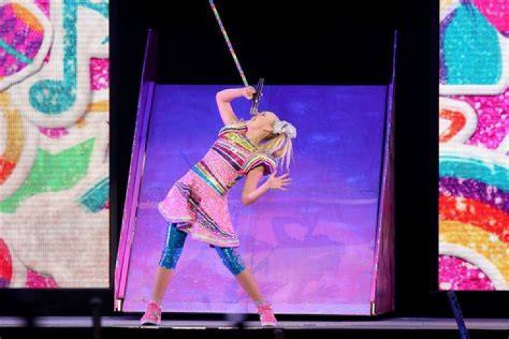 JoJo Siwa performing at the HEB Center in Cedar Park, Texas