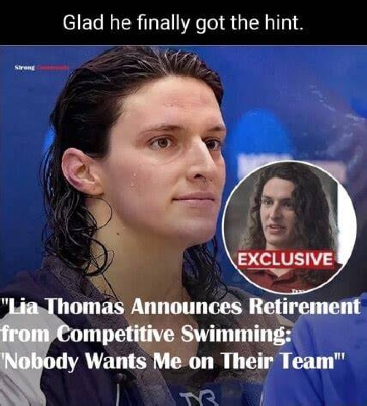 Lia Thomas Announces Retirement From Competitive Swimming