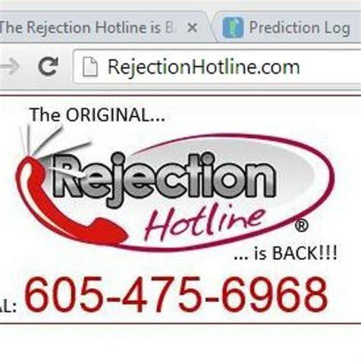 Lmao the rejection hotline is legit... Funny rejection, Rejected