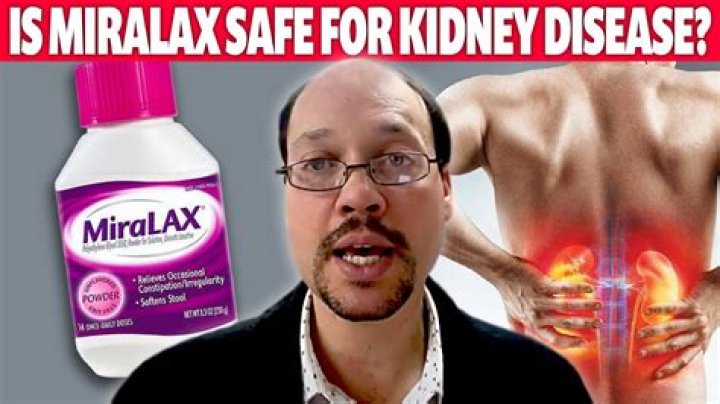 MiraLAX And Kidney Disease: Essential Information For Patients