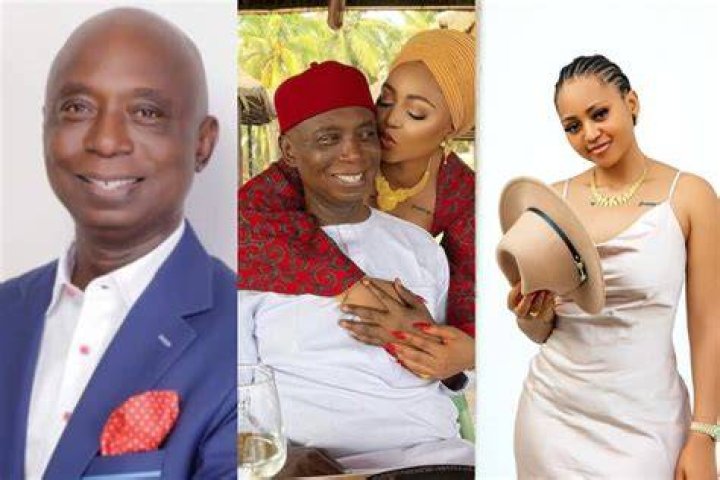 Ned Nwoko Shares Photos Of His Children "The new kids on the block