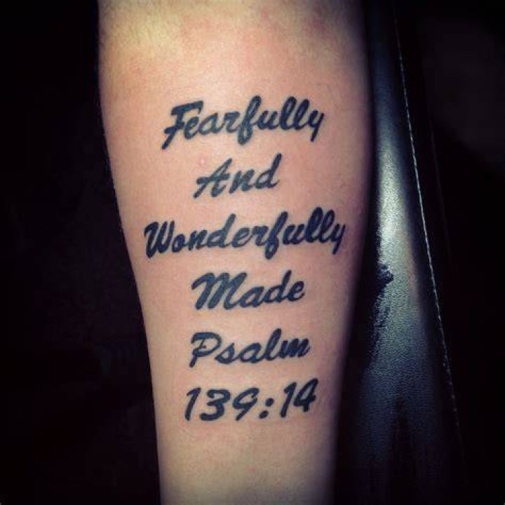 Pin by Haylin Etheridge on Tattoos Bible tattoos, Verse tattoos