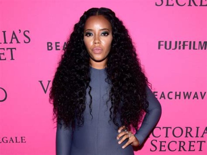 Pregnant Angela Simmons wears figurehugging dress for baby shower in