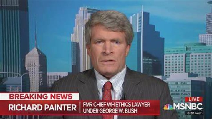Richard Painter Goes Off If Trump Promised Pardons to Get Wall Built