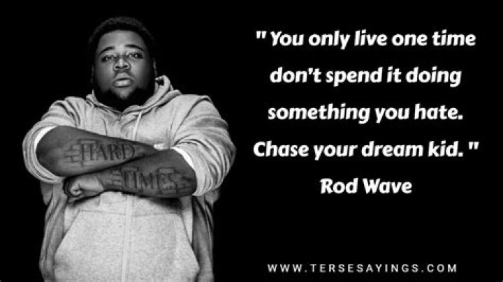 rod wave quotes by kingadam21 Wave quotes, Art prints quotes, Quote