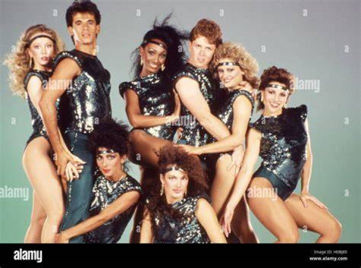 SOLID GOLD, Solid Gold Dancers Tony Fields (standing, 2nd from left