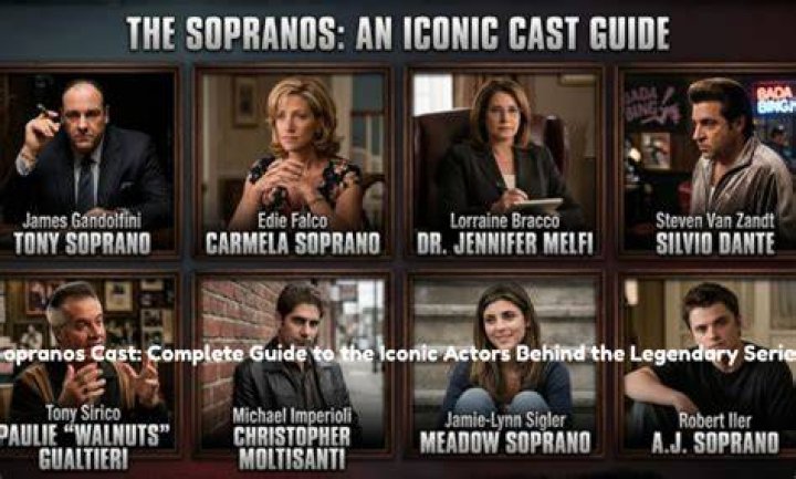 The Ultimate Guide To The Iconic "Sopranos" Cast