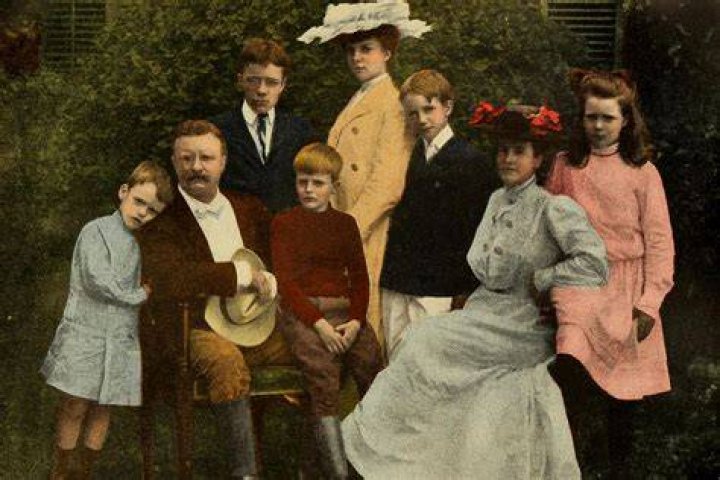 Theodore Roosevelt and family America's Presidents National Portrait