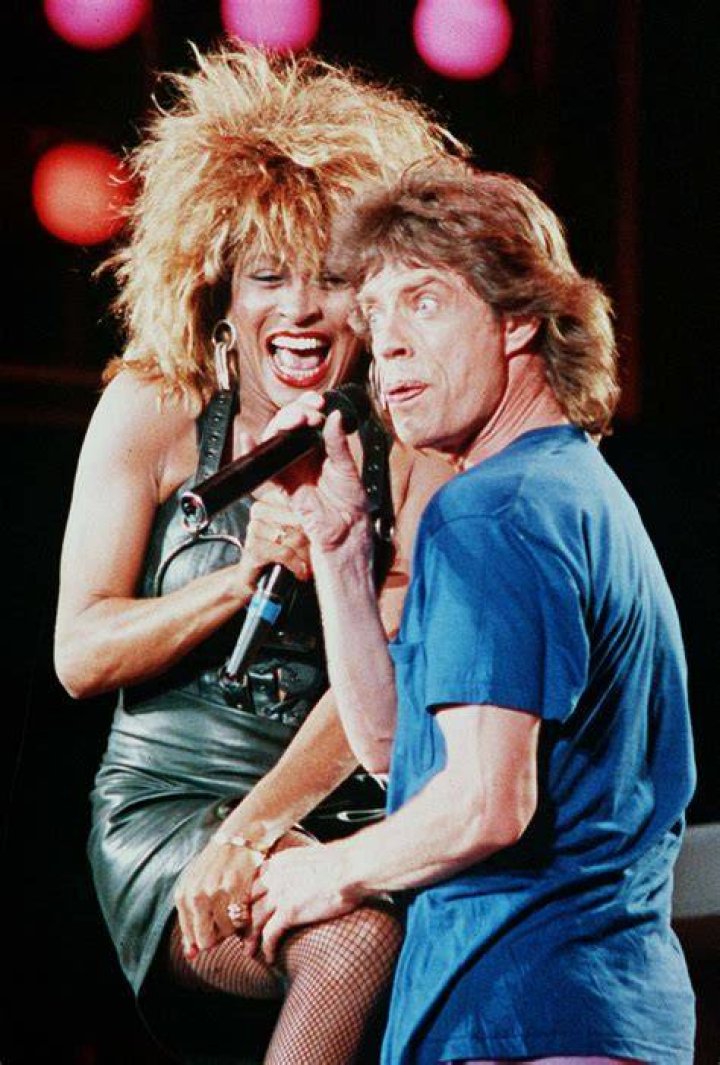TINA TURNER AND MICK JAGGER CONCERT Flashbak