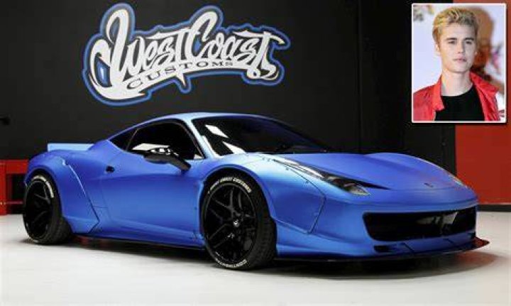 Top 5 Justin Bieber supercars for all intents and purposes IBTimes India