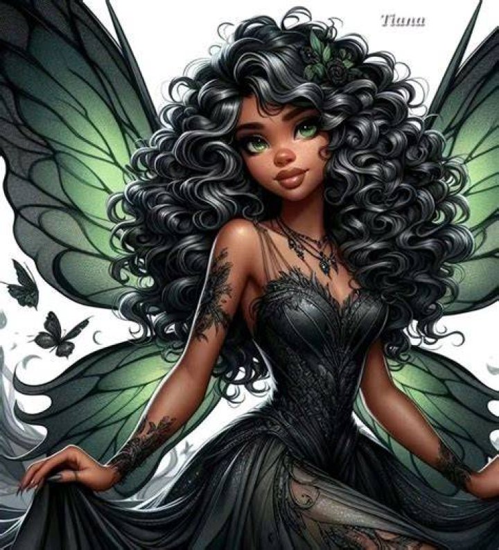 Uncover The Enchanting Allure Of Black-Haired Fairy Tinkerbell