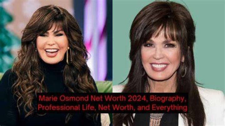 Uncover The Impressive Net Worth Of Entertainment Icon Marie Osmond