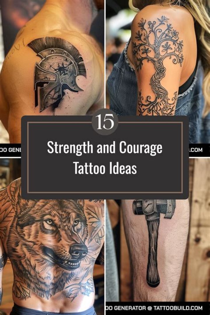 Unforgettable Strength Tattoo Ideas To Empower Your Spirit