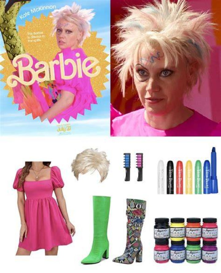 Weird Barbie Costume Barbie (2023) Fancy Dress